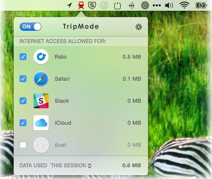 TripMode screenshot