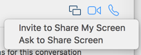 Easy Mac to Mac Screen Sharing
