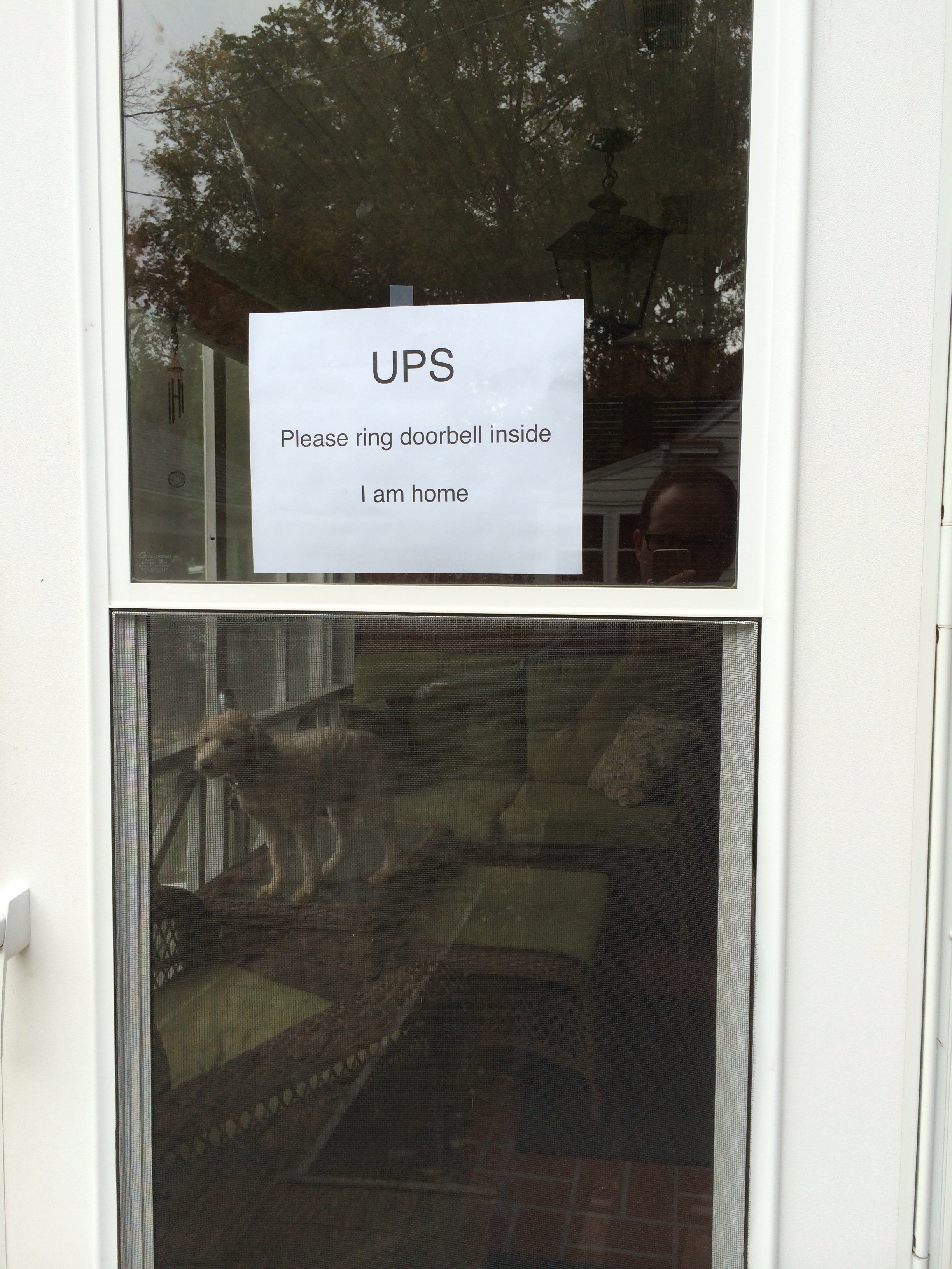 UPS Sign