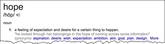 hope-definition